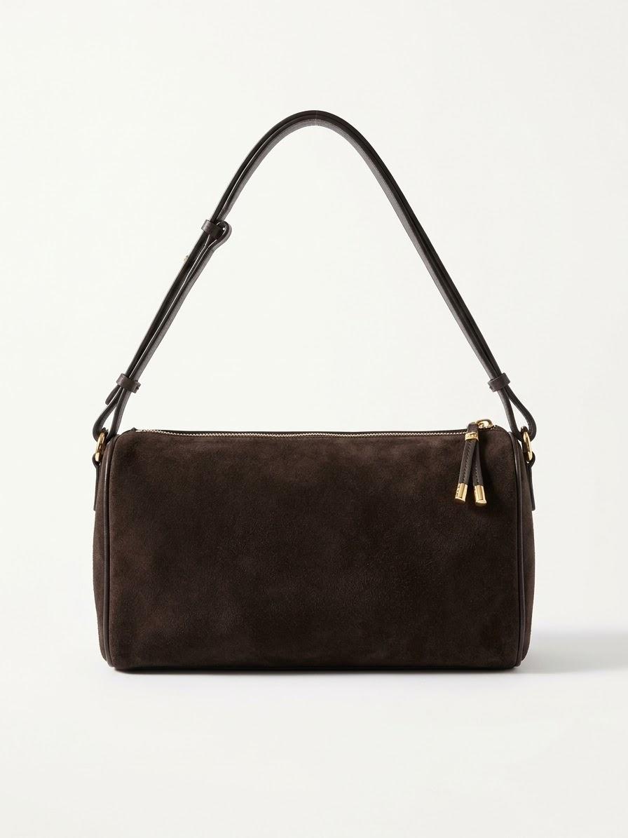 BORSA a spalla CIOCCOLATO